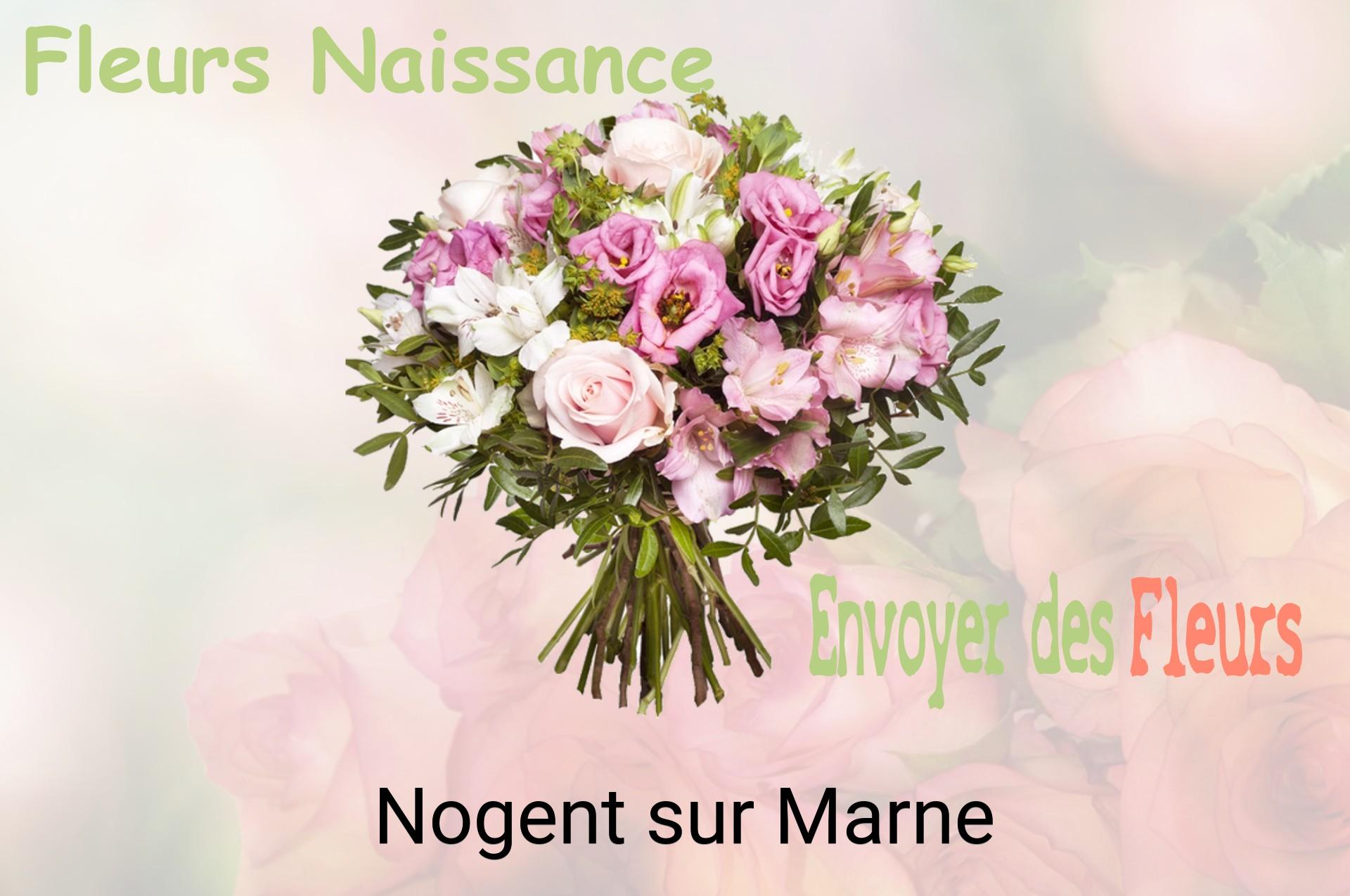 Bouquet de fleurs de naissance livré à Nogent-sur-Marne